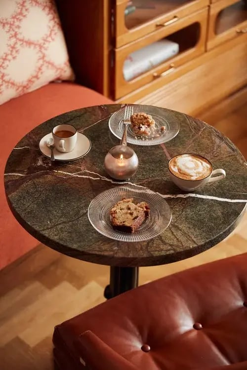 Cafe offerings at The Quoin